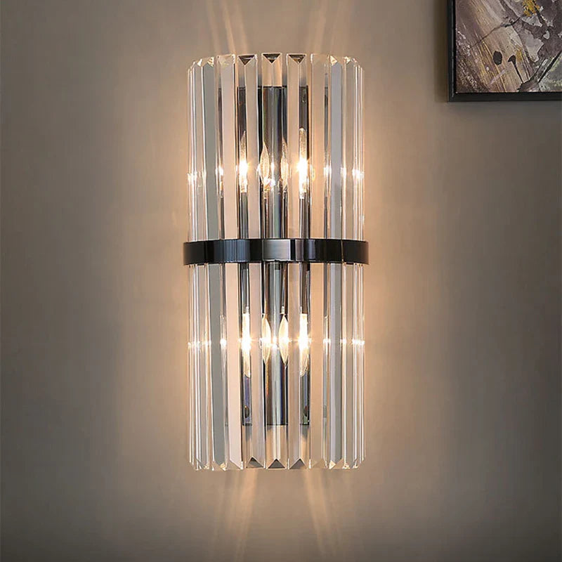 Afralia™ Crystal Wall Light: Modern Nordic Sconces Indoor Lighting for Living Room Bedroom