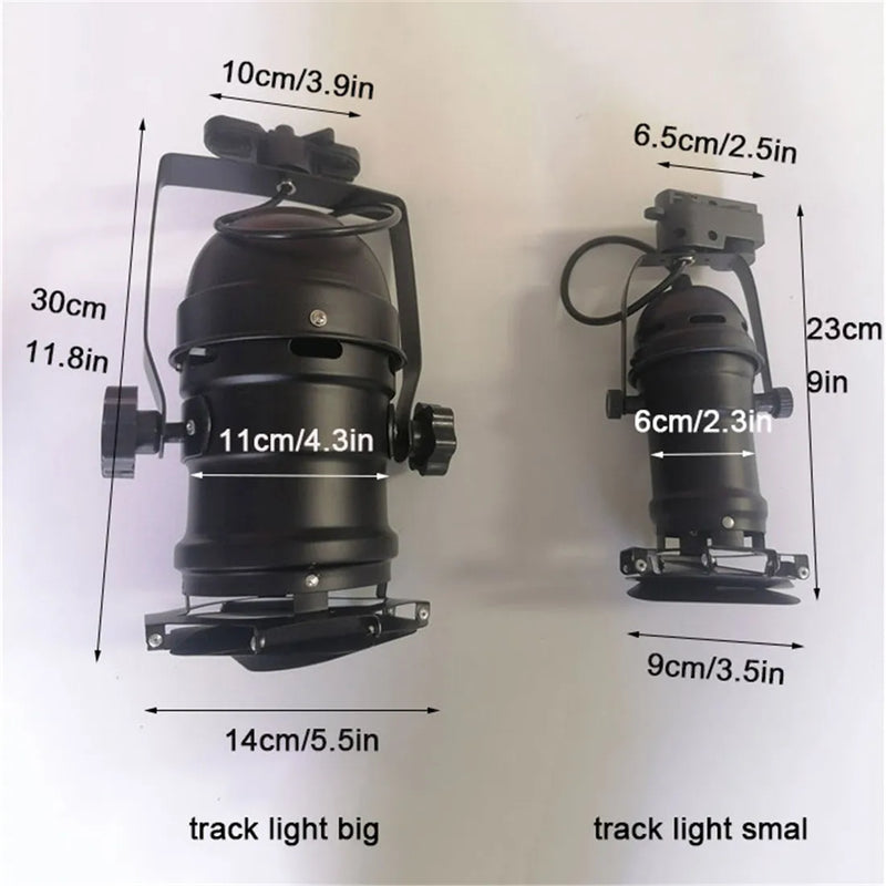 Afralia™ 5w COB LED Track Light: Adjustable Baffle, Clothing Store Spotlight