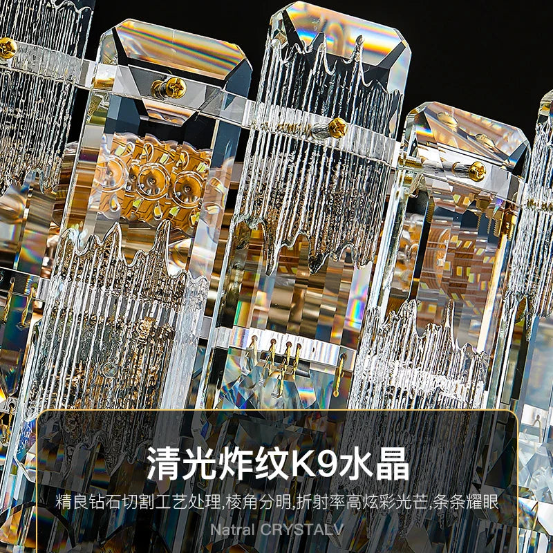 Afralia™ Crystal Light Chandelier: Luxury European Livingroom Lamp 2024 Collection