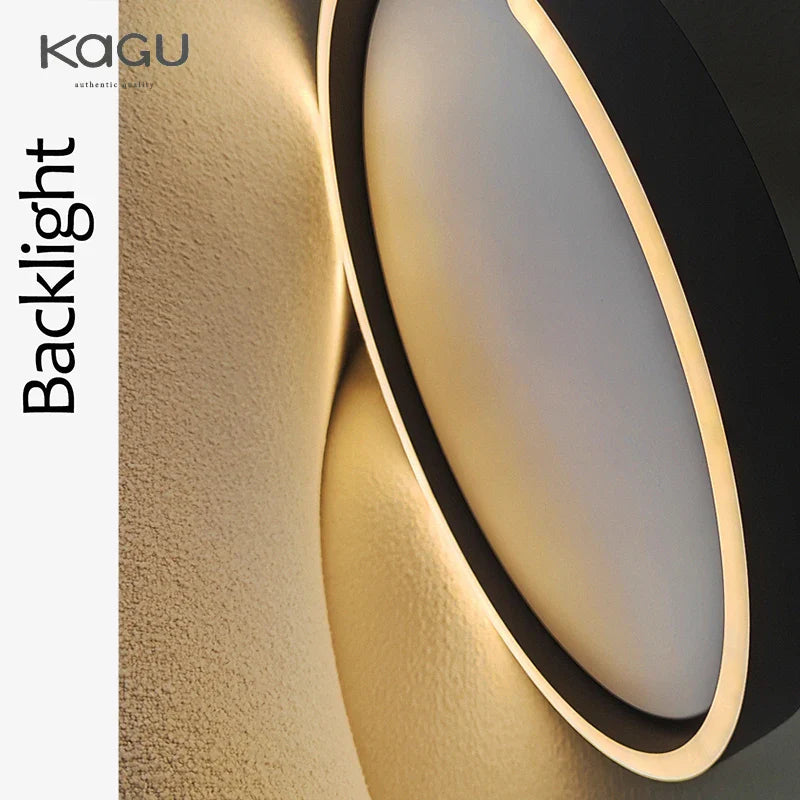 Afralia™ RoseGold LED Ceiling Light for Home Living Room Bedroom Dining Room