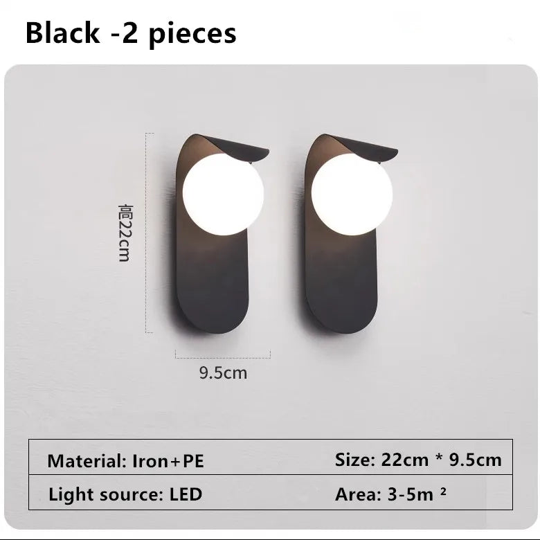 Afralia™ Nordic Bedroom Wall Lamp, Simple Minimalist Staircase Atmosphere Wall Lamps