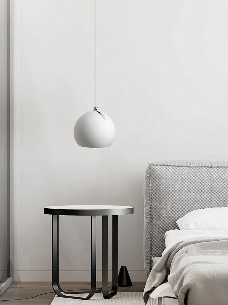 Afralia™ Nordic Round Ball Chandelier Pendant Lamp Modern Adjustable Hanging Light