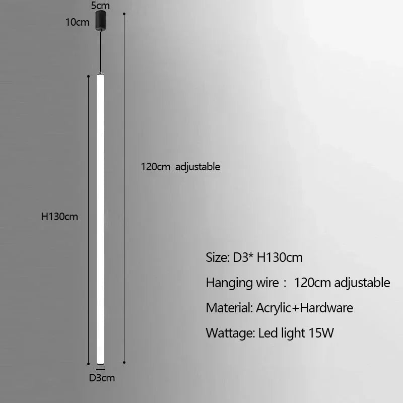 Afralia™ Modern Luxury LED Stair Pendant Chandelier Light for Villa