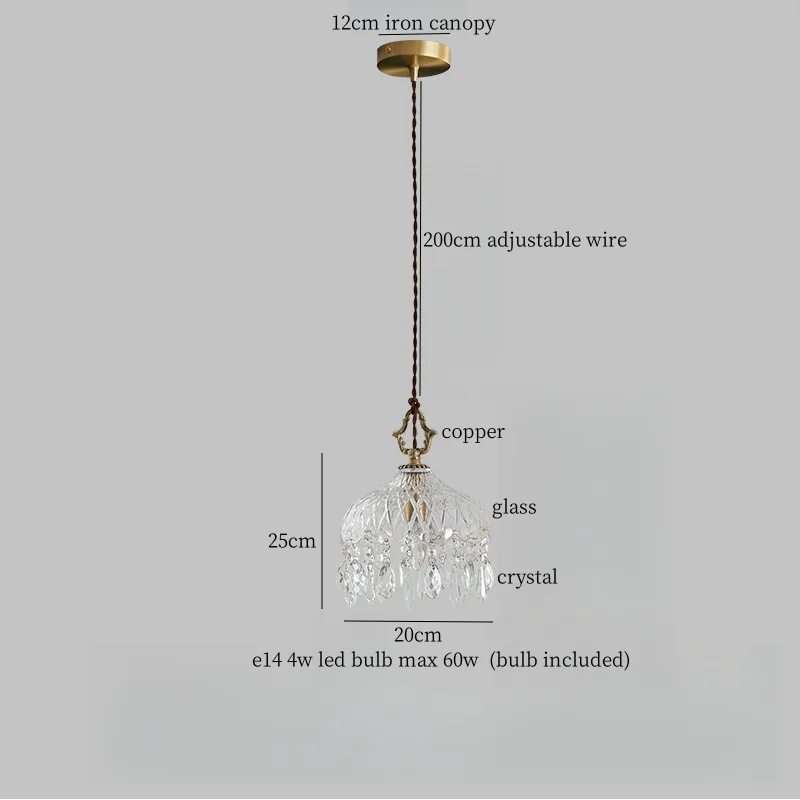 Afralia™ Crystal LED Ceiling Light - Modern Style for Bedroom, Living, Dining Room