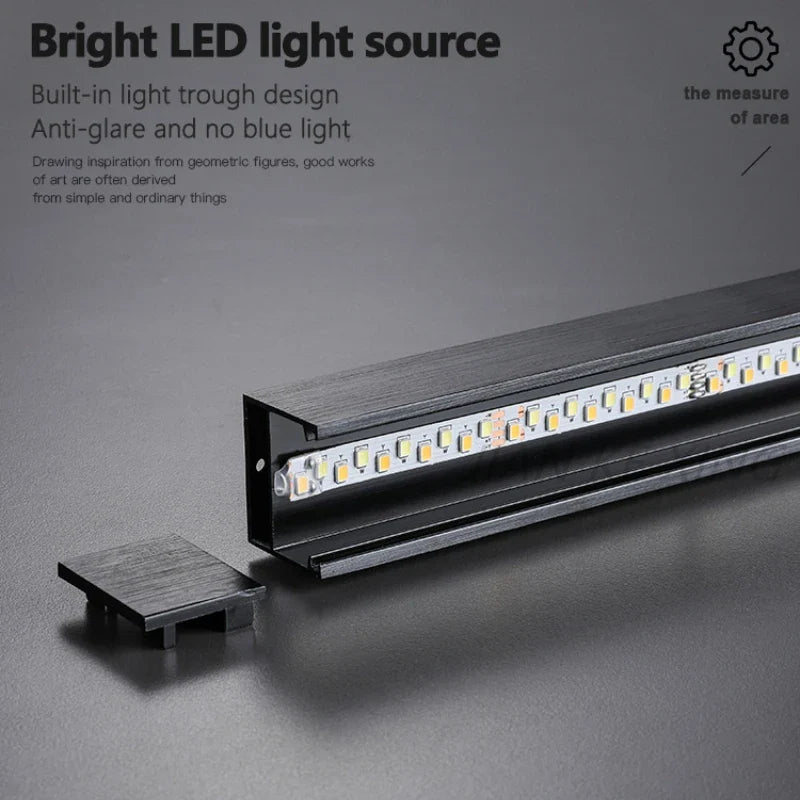 Afralia™ Luxury Aluminum Ceiling Chandelier LED Lighting Fixtures