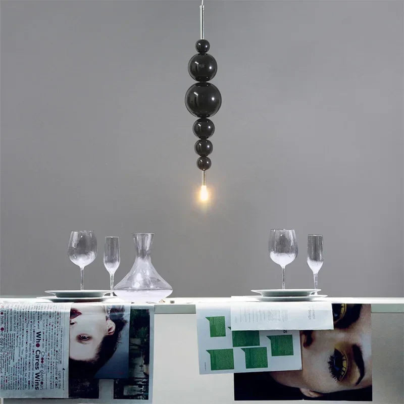 Afralia™ Luxury Hanging Pendant Light for Modern Living Room Decor