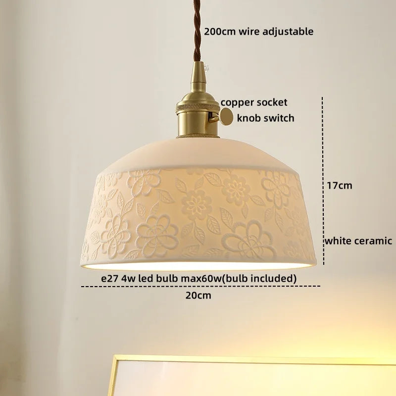 Afralia™ LED Hanging Lamp Modern Style Nordic Pendant Lights Fixtures for Bedroom Living Room