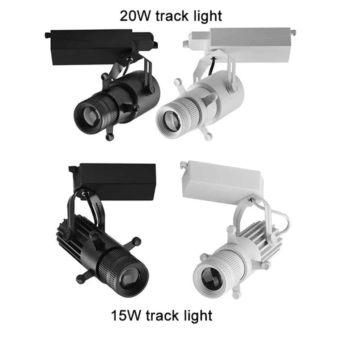 Afralia™ 2.4G Wireless Remote LED Spotlight for Stage & Party - Dimmable 15W/20W