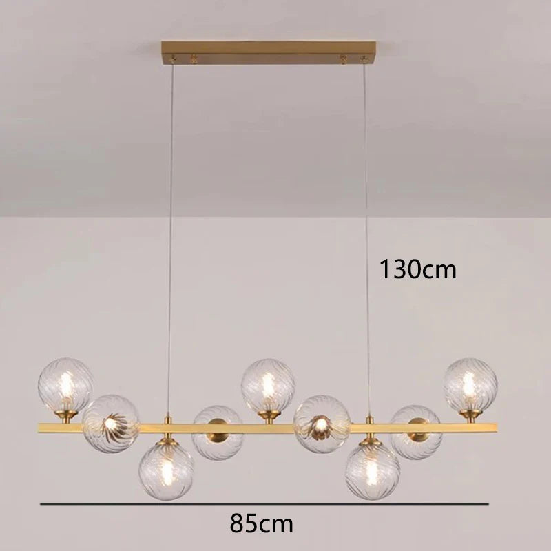 Afralia™ Modern LED Pendant Chandeliers for Living and Dining Room Lighting
