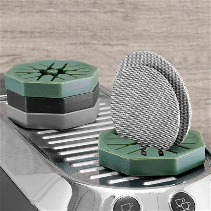 Afralia™ Silicone Espresso Portafilter Filter Holder - 51/53/58mm Universal Screen Rack