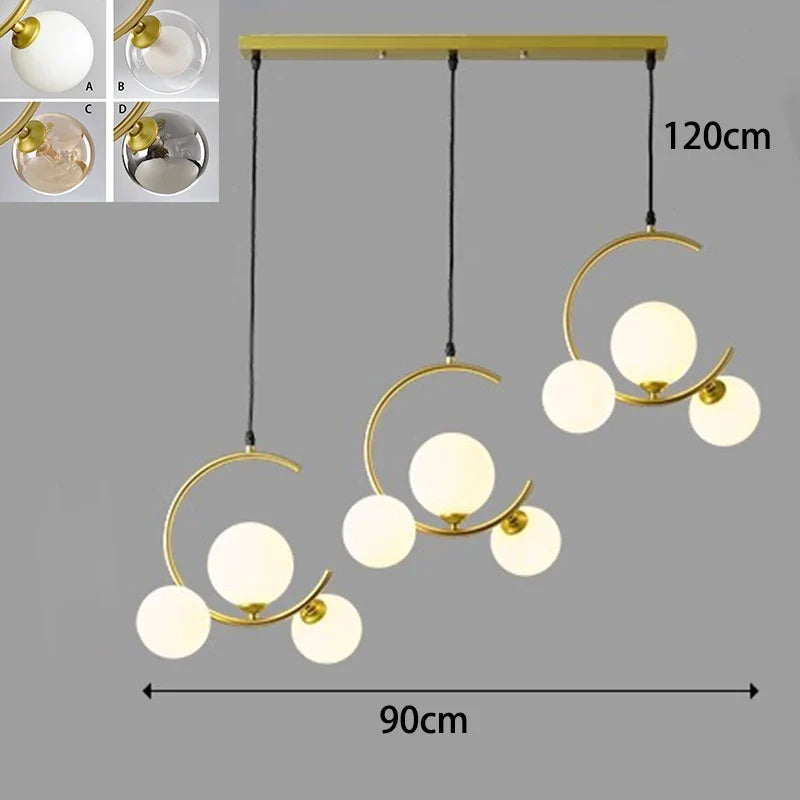 Afralia™ Modern LED Pendant Light Chandeliers for Living and Dining Room