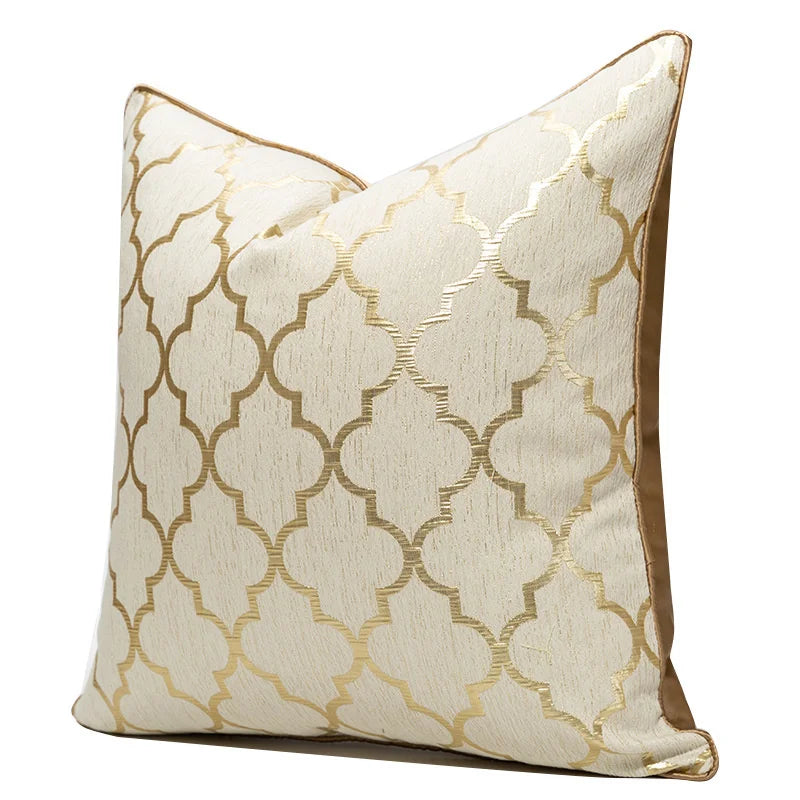 Afralia™ Luxury Jacquard Cushion Cover Set for Elegant Home Decor.