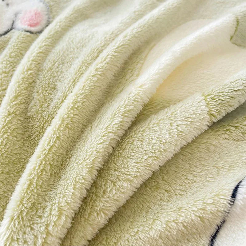 Afralia™ Snowflake Velvet Single Duvet Cover | Cozy Winter Bedding