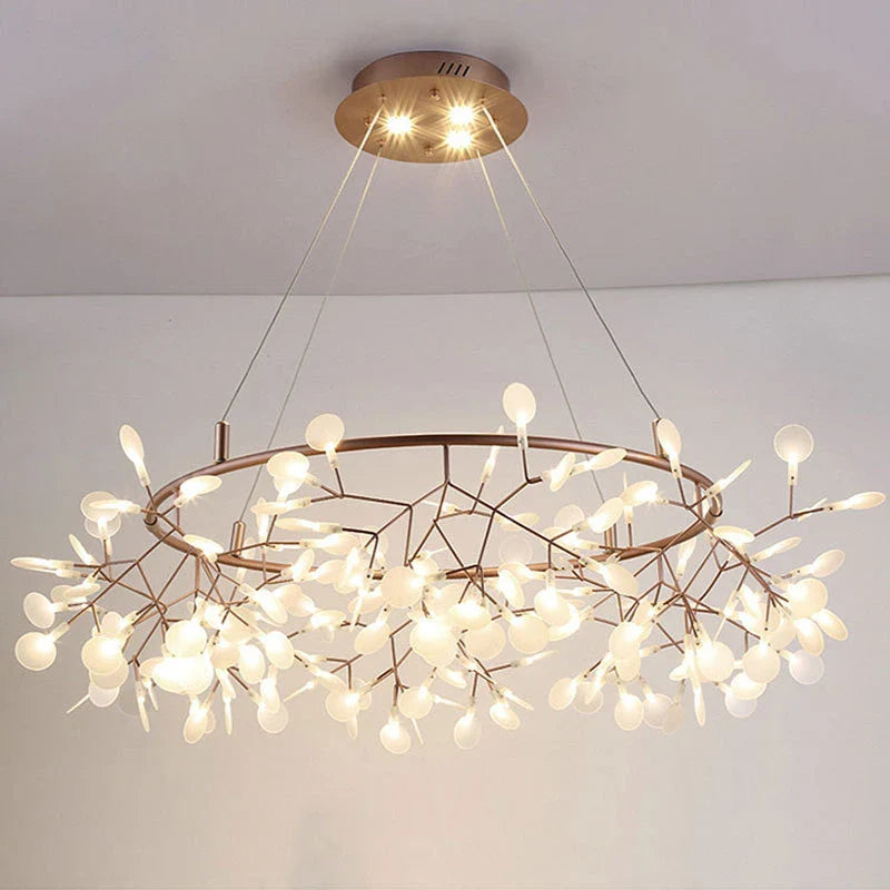 Afralia™ Modern FireWorm Pendant Light for Living Room, Bedroom & Restaurant