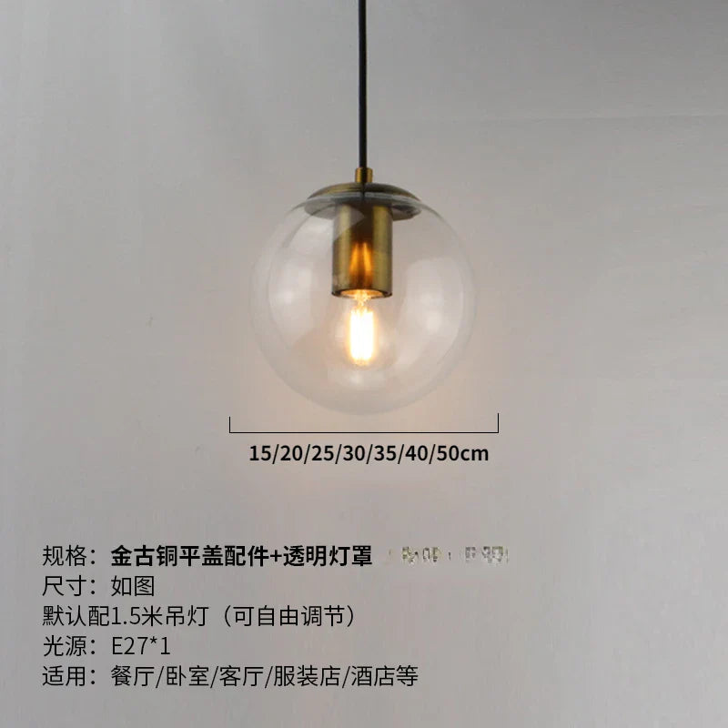 Afralia™ Modern Glass Chandelier for Bar Counter, Restaurant - Gold/Silver Metal, Amber Glass Suspension Lamp