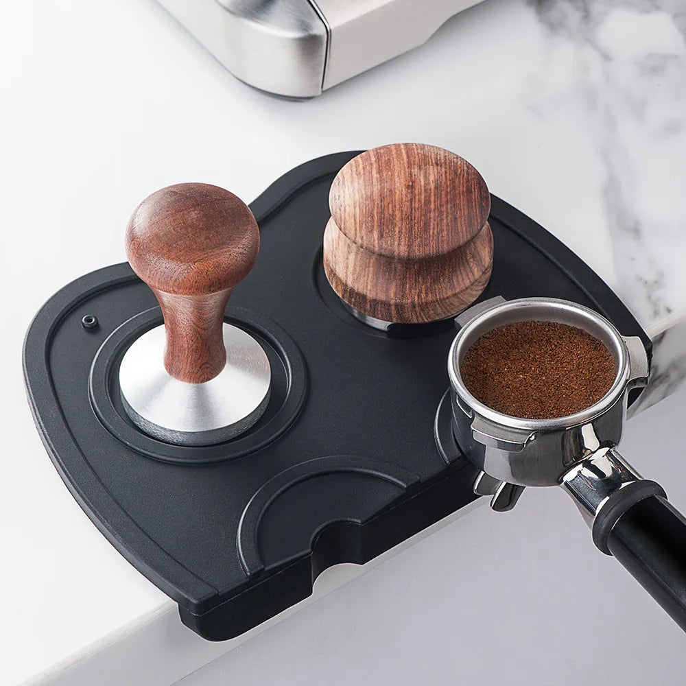 Afralia™ Silicone Espresso Tamper Mat for Barista Worktop - Coffee Accessories