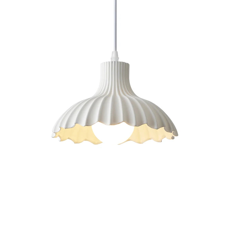 Afralia™ Modern Minimalist Kitchen Dining Table with Japanese Ceramic Pendant Light