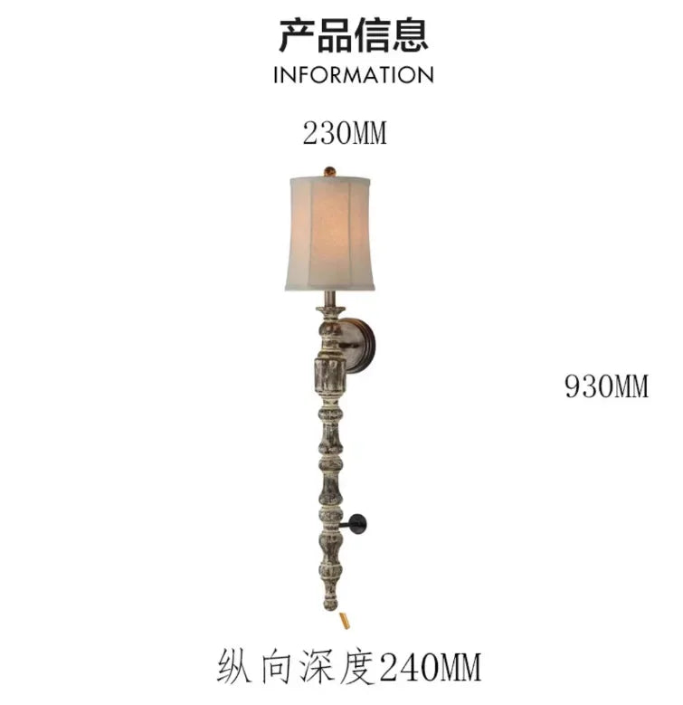 Afralia™ LED Wood Wall Light for Living Room Interior Decoration with Entrance Lighting