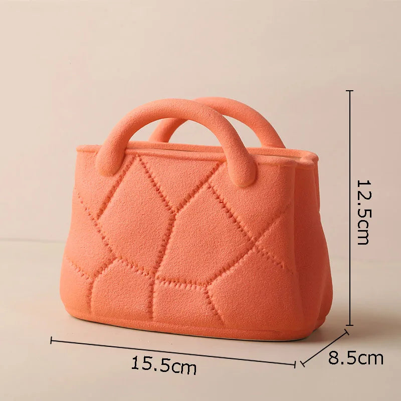 Afralia™ Handwoven Ceramic Vase: Decorative Flower Pot for Home Décor and Floral Arrangement