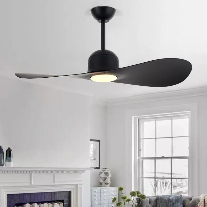 Afralia™ Kids Double Leaf Ceiling Fan Light - Silent Operation with Adjustable Speed