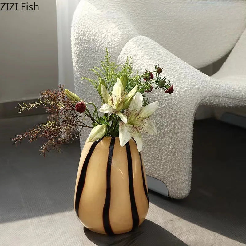 Afralia™ Pumpkin Flower Pots Glass Vase for Hydroponics & Floral Arrangement