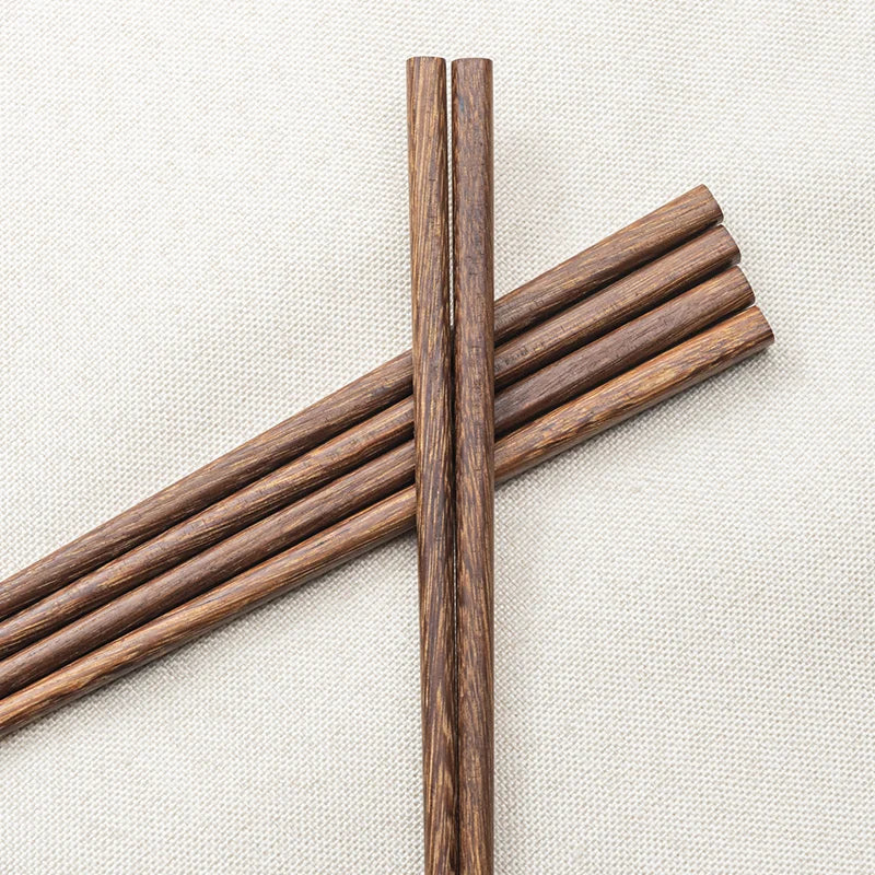 Afralia™ Healthy Wood Chopsticks Set for Sushi, Reusable Household Tableware