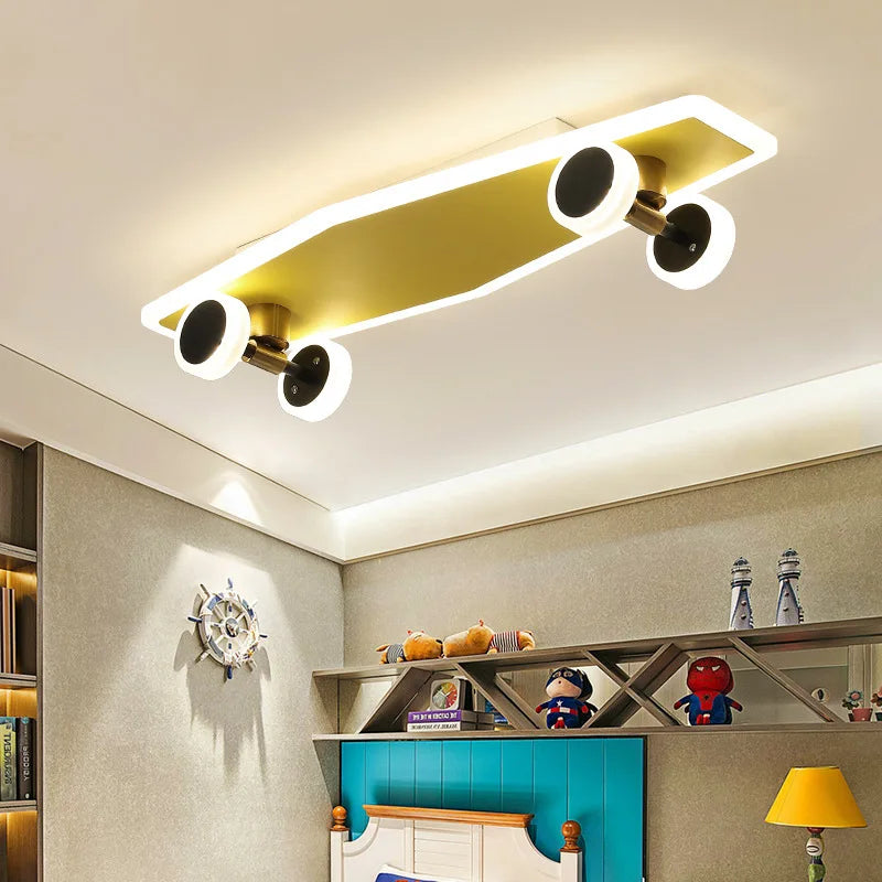 Afralia™ Princess Cartoon LED Ceiling Chandelier for Children's Room