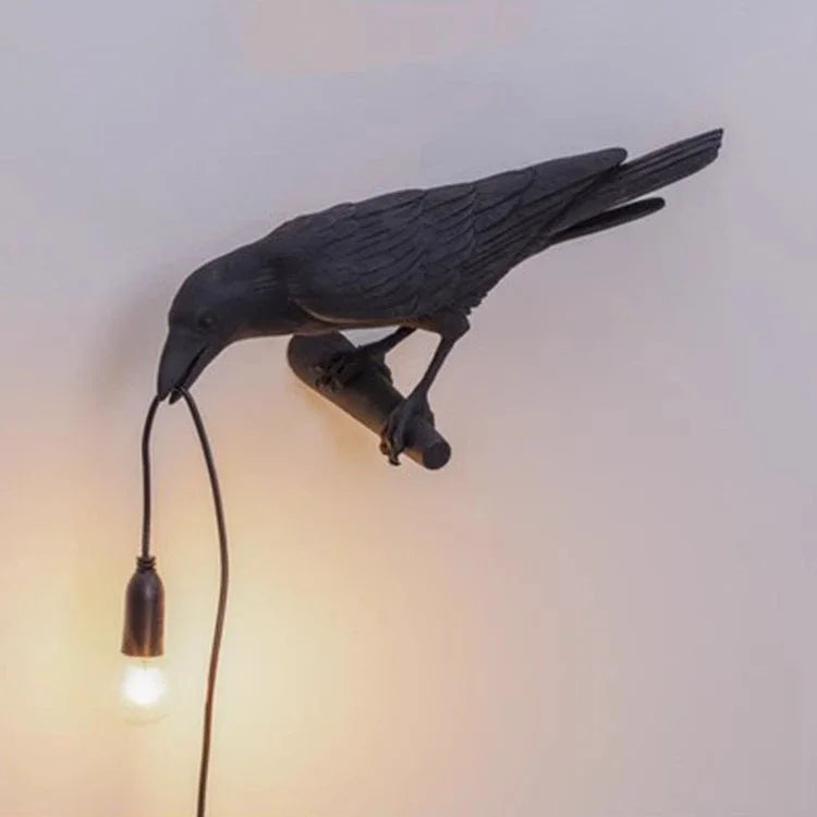 Afralia™ Lively Bird Resin Table Lamp - Home Decor Lighting for Bedroom, Living Room