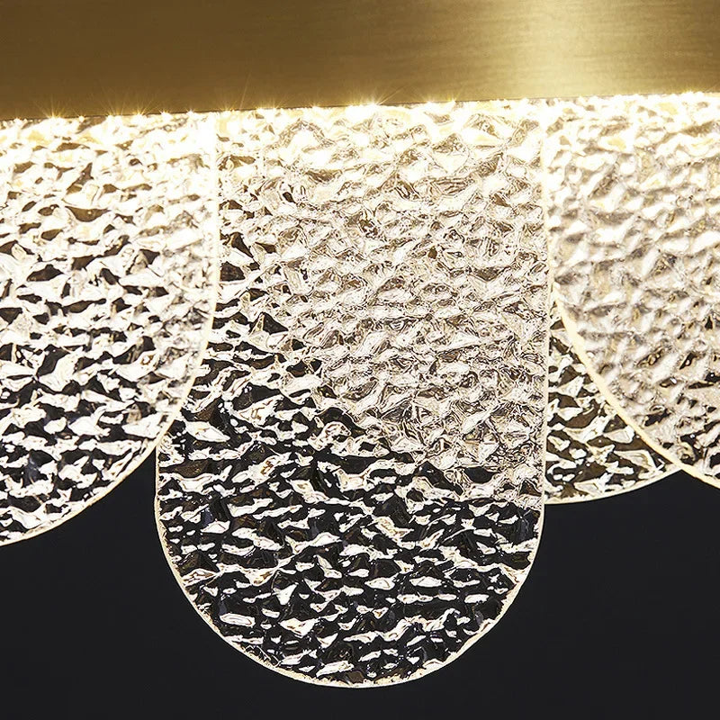 Afralia™ Crystal LED Chandelier: Elegant Ceiling Lighting for Living Room, Bedroom, Hotel