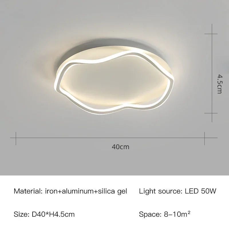 Afralia™ Smart LED Chandelier Modern Ceiling Lights with Remote Control