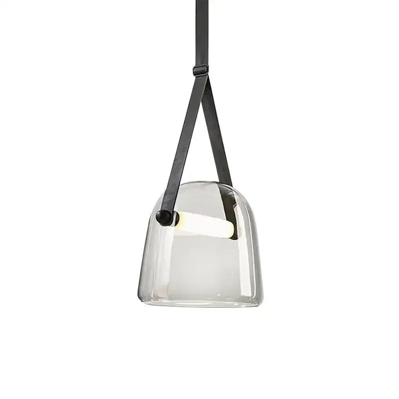 Afralia™ Glass Chandelier: Modern Nordic Style for Living Room, Bedroom, or Bar