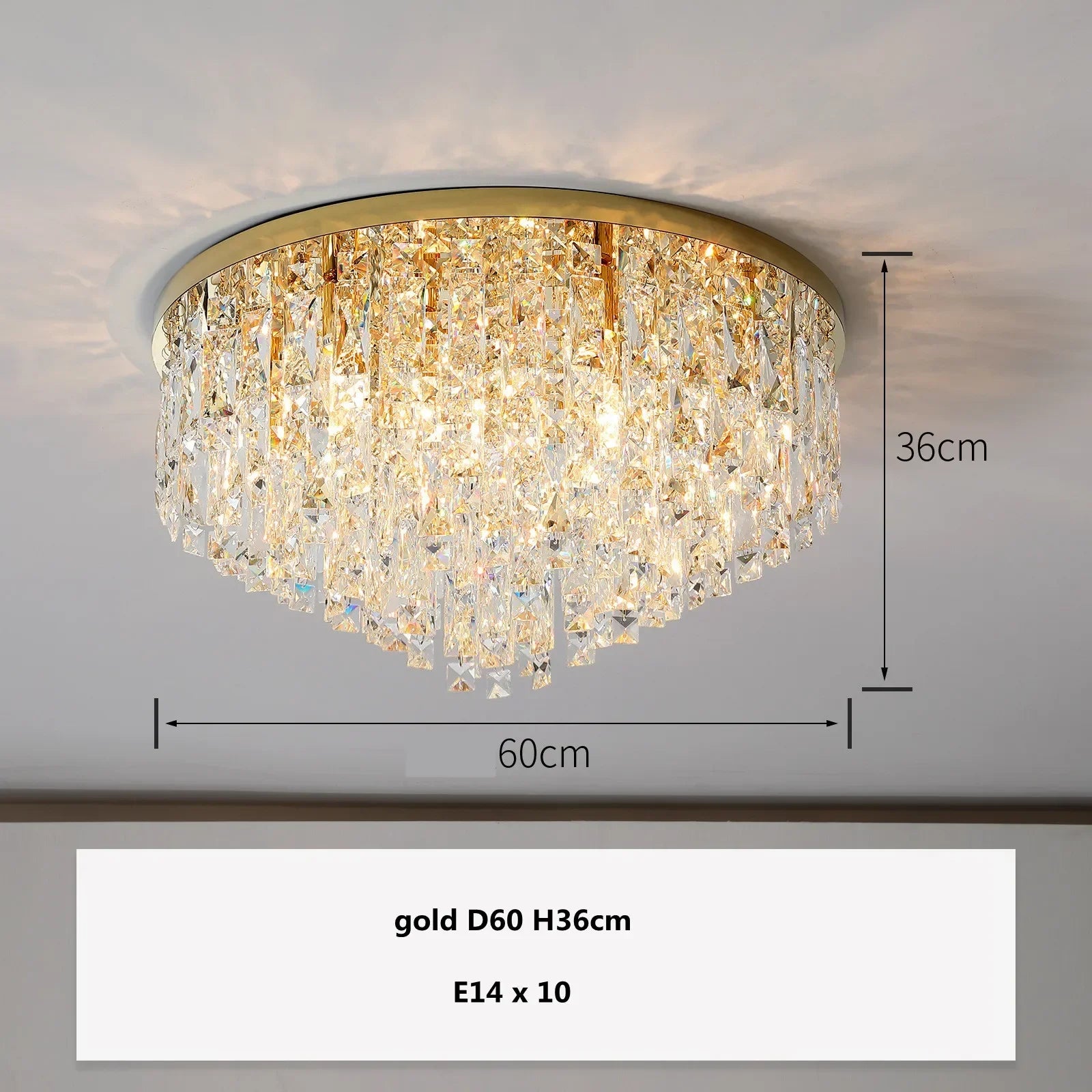 Afralia™ Crystal Steel LED Ceiling Chandelier, Modern Art Deco Lighting Fixture
