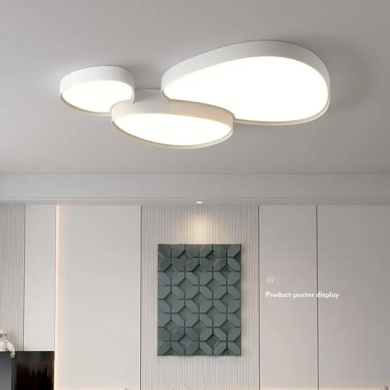 Afralia™ Modern LED Ceiling Chandelier for Home Decor and Lighting in Dining Room, Bedroom