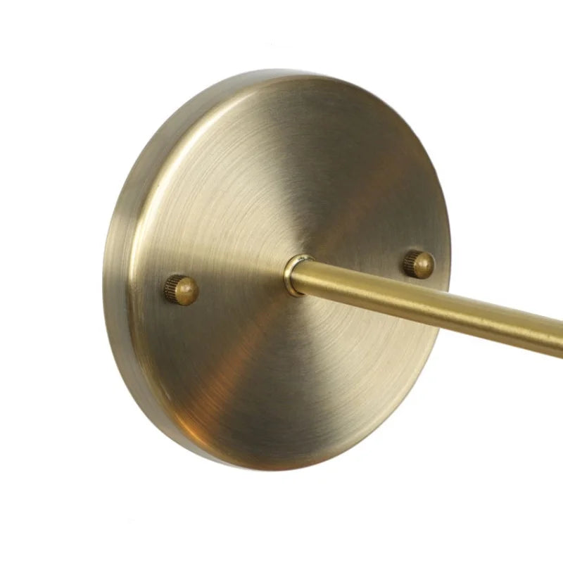 Afralia™ Vintage Industrial Long Arm Adjustable LED Wall Sconce Pull Chain Switch Bedside Lamp