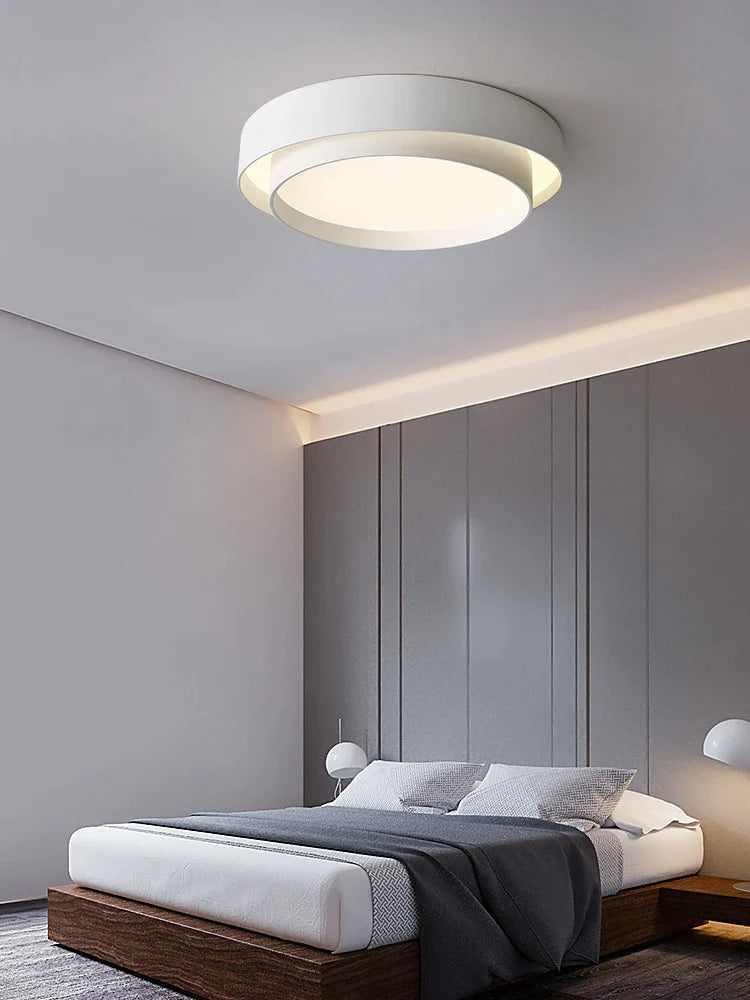 Afralia™ Round Ceiling Lamp: Creative Minimalist Design for Bedroom, Living Room, Study