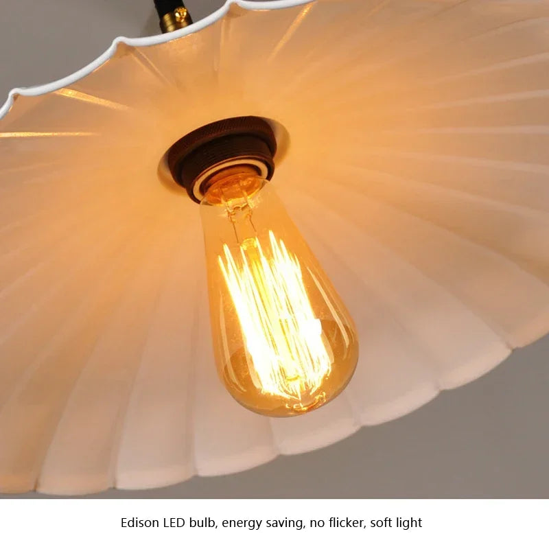 Afralia™ Nordic Vintage Metal Pendant Lamp - Modern Lighting Fixture