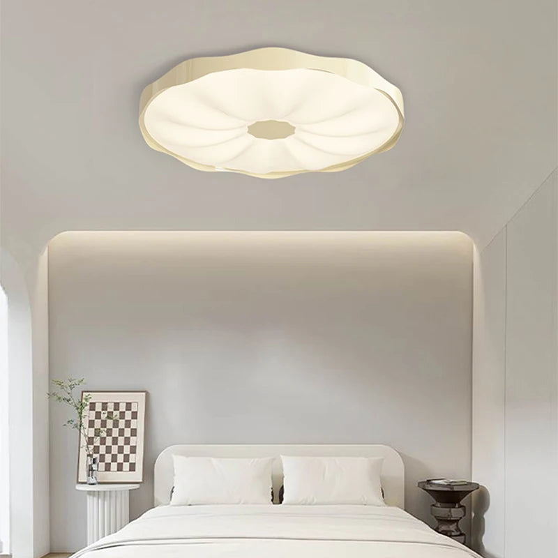 Afralia™ Nordic Creative LED Ceiling Lamps - Lotus Design