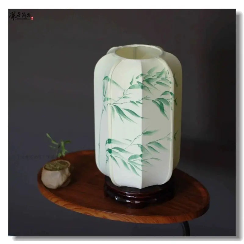 Afralia™ Chinese Fabric Desk Lamp: Antique Handheld Palace Lantern, Ancient Style Atmosphere Light
