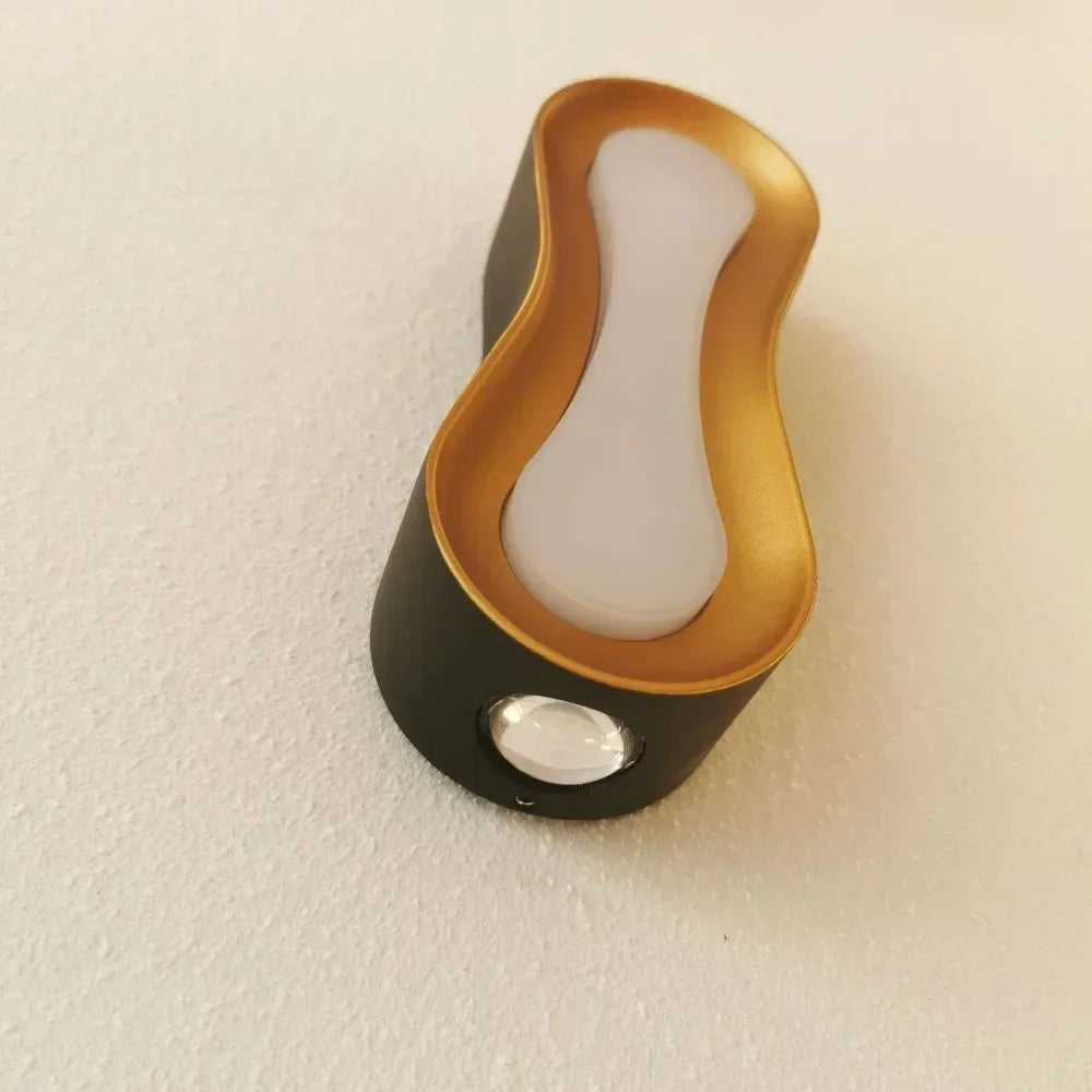 Afralia™ Minimalist Outdoor LED Wall Lamp