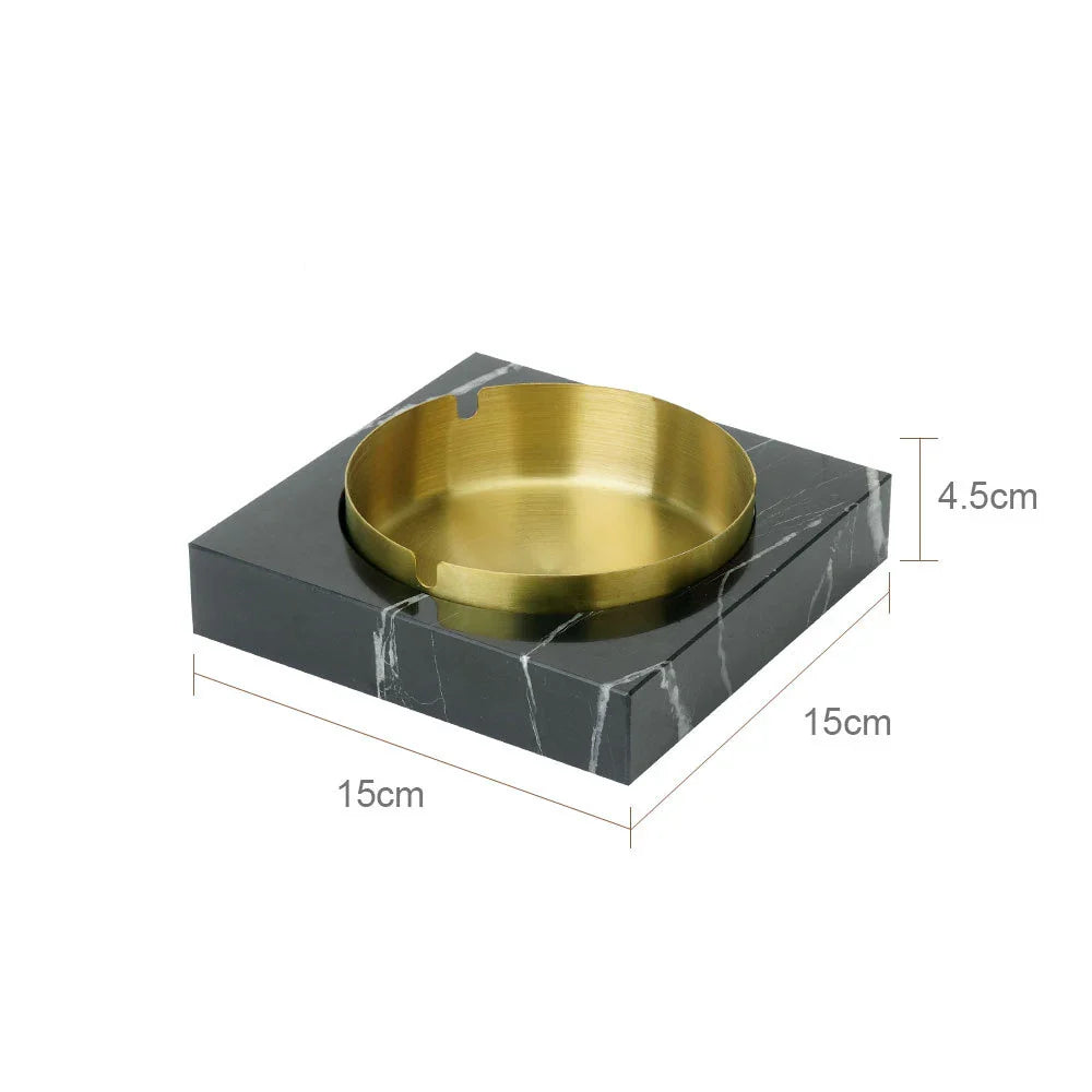 Afralia™ Nero Marquina Marble Bathroom Set - Luxury Bathroom Accessories