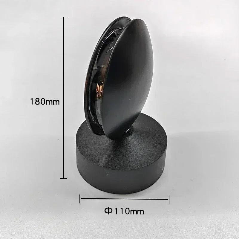 Afralia™ Rotatable LED Wall Lights: Distinct Design for Porch, Hotel, KTV and Hallway