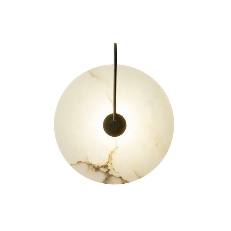 Afralia™ Modern Nordic LED Wall Lamp for Living Bedroom, Decor, Minimalist Round Lights