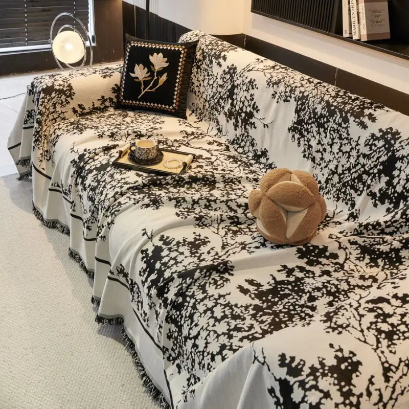 Afralia™ Chenille Sofa Cover: Thickened Slipcover Blanket for Full Couch Protection