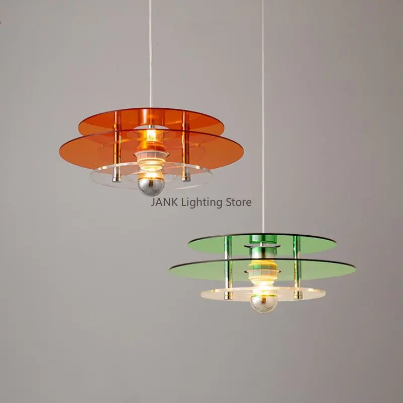 Afralia™ Bauhaus PH UFO Pendant Acrylic Chandelier with LED Lights