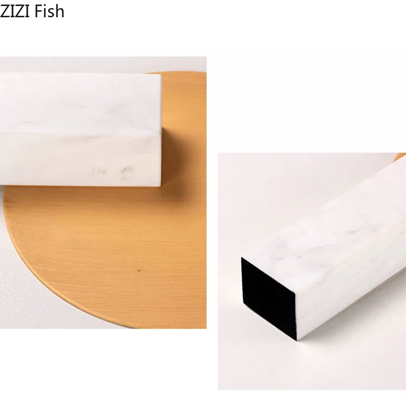 Afralia™ Geometric Windmill Abstract Crafts Marble Base Desk Decoration Elegance