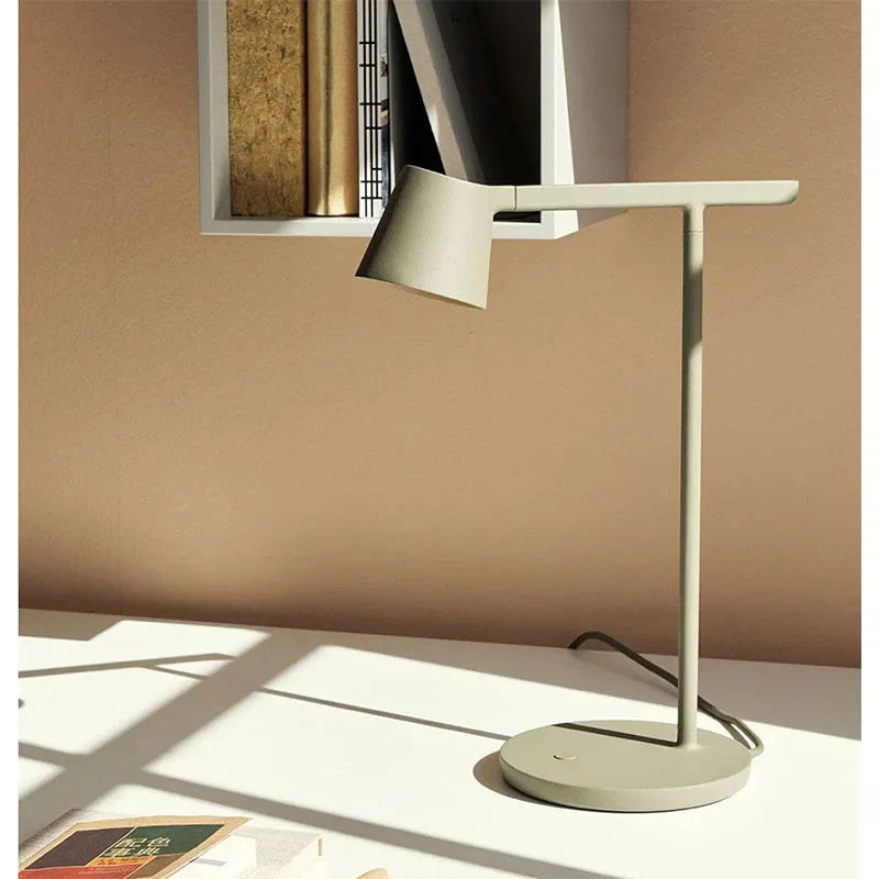 Afralia™ Adjustable Nordic Desk Lamp - Minimalist Study Office Bedroom Light