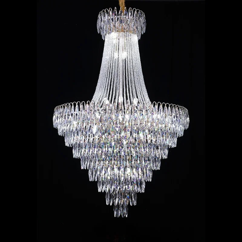 Afralia™ Crystal Chandelier for Modern Home Decor & Luxury Lighting