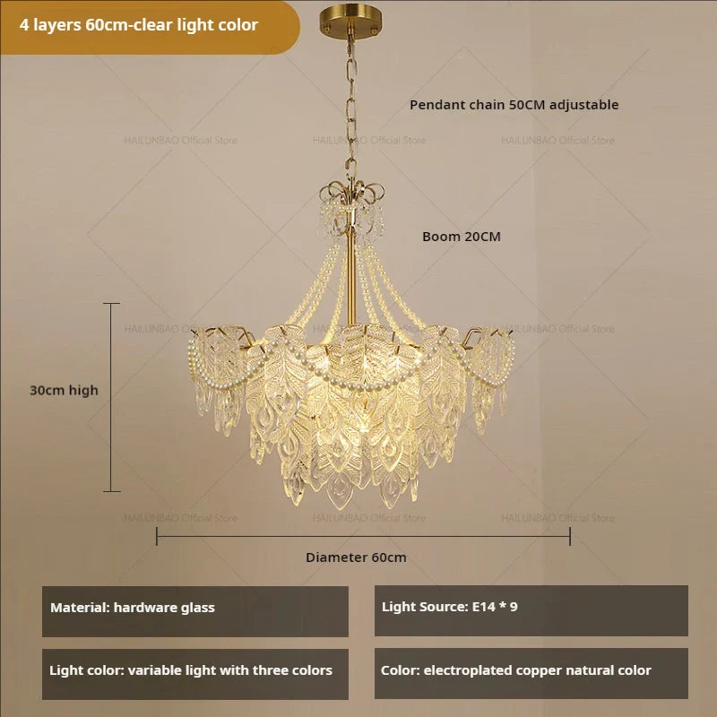 Afralia™ Crystal Chandelier Light: French Modern Luxury for Living Room, Dining Room, Bedroom