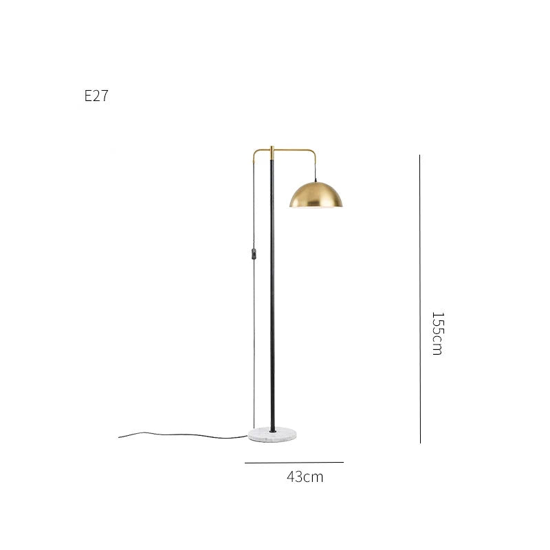 Afralia™ Minimalist Floor Lamp 2024 Living Room Standing Light Standard Tall Home Decor