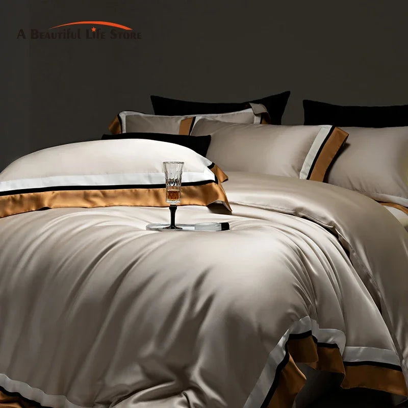 Afralia™ Silky Eucalyptus Fiber Summer Bedding Set - Soft, Cool, Skin-Friendly